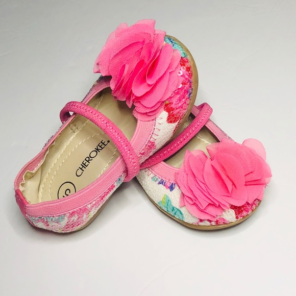 Cherokee Other - NWOT Cherokee Flower Flats Size 5